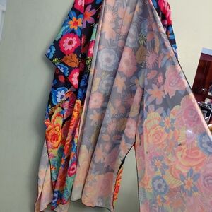 Floral Multicolor Scarf